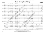 Make Swing Your Thing - Beach - Jazz Ensemble - Gr. 2