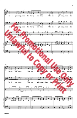 The Virgin Mary Had a Baby Boy - West Indies Christmas Carol/Robinson - SATB