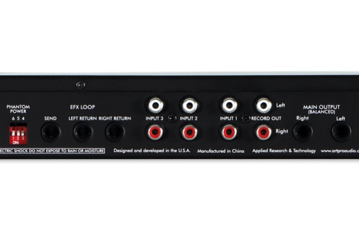 MX622BT 6-Channel Stereo Mixer with EQ & Bluetooth