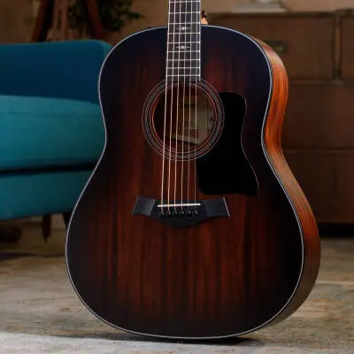 327e Grand Pacific Solid Mahogany Acoustic-Electric Guitar with Case