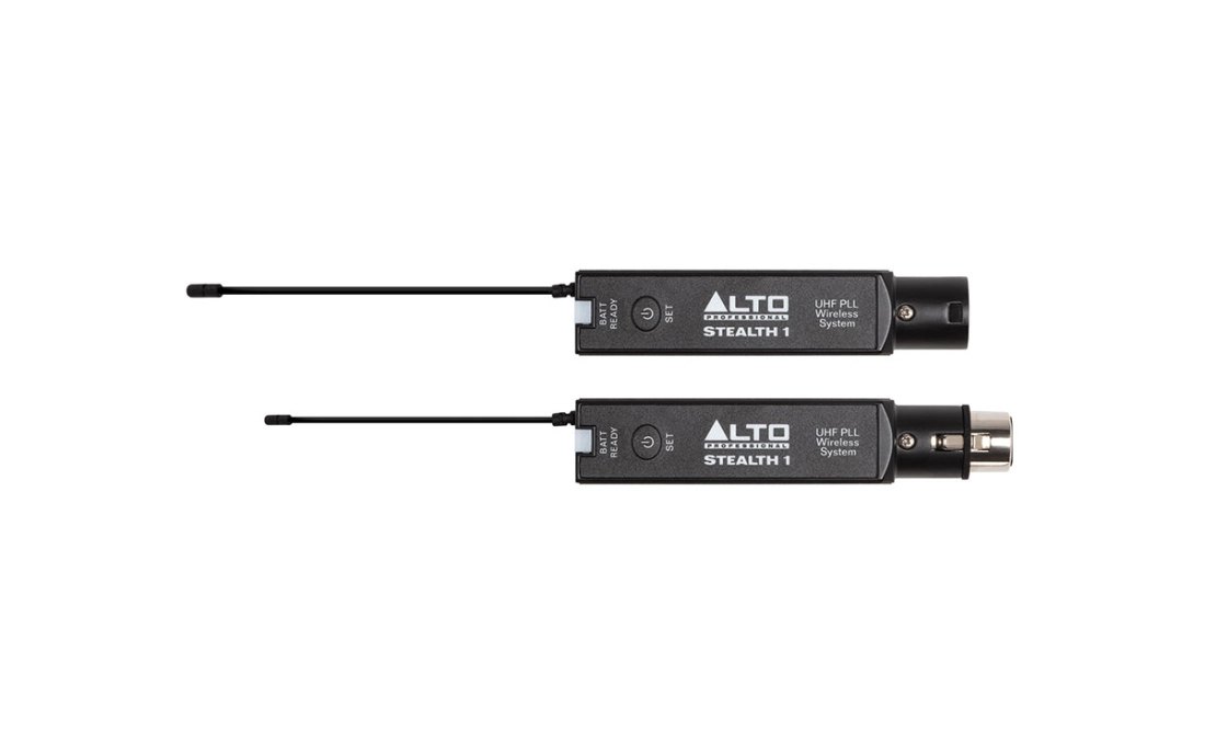 Stealth 1 Mono UHF XLR Wireless Audio Transmitter and Receiver