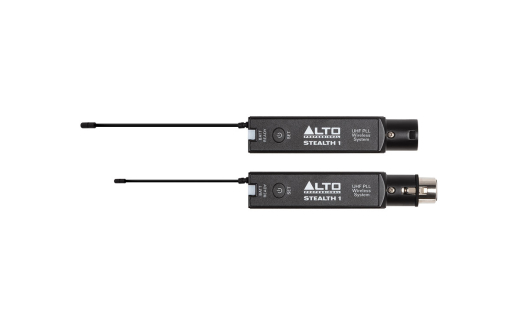 Alto Professional - Stealth 1 Mono UHF XLR Wireless Audio Transmitter and Receiver