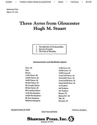 Shawnee Press Inc - Three Ayres from Gloucester
