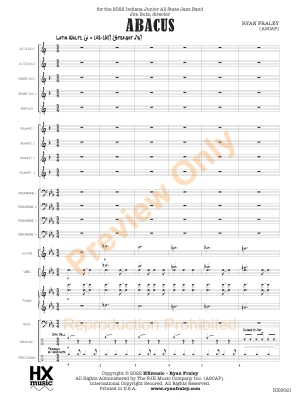 Abacus - Fraley - Jazz Ensemble - Gr. 2.5 - 3