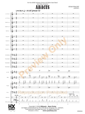 Abacus - Fraley - Jazz Ensemble - Gr. 2.5 - 3