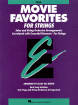 Hal Leonard - Essential Elements Movie Favorites for Strings - Del Borgo - Cello - Book