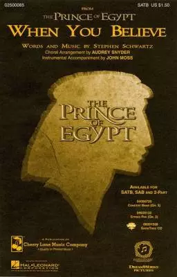 Cherry Lane - When You Believe (from The Prince of Egypt)