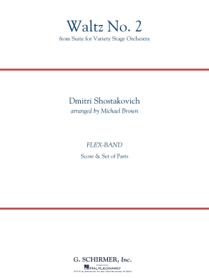 Waltz No. 2 (from Suite for Variety Stage Orchestra) - Shostakovich/Brown - Concert Band (Flex-Band) - Gr. 3