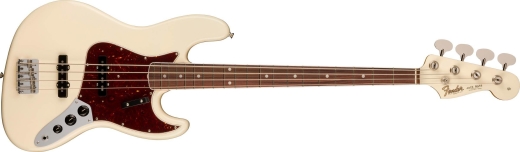 Fender - Jazz Bass 1966 American VintageII  touche en palissandre (fini Olympic White)