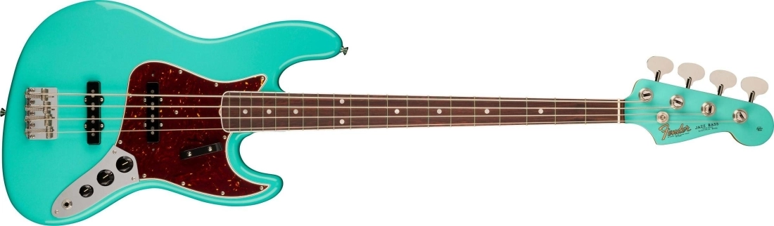 American Vintage II 1966 Jazz Bass, Rosewood Fingerboard - Sea Foam Green