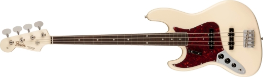 American Vintage II 1966 Jazz Bass Left-Hand, Rosewood Fingerboard - Olympic White