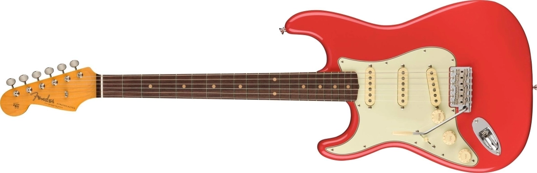 American Vintage II 1961 Stratocaster Left-Hand, Rosewood Fingerboard - Fiesta Red