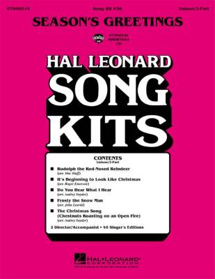 Hal Leonard - Seasons Greetings (Song Kit #38) - Unison/2pt