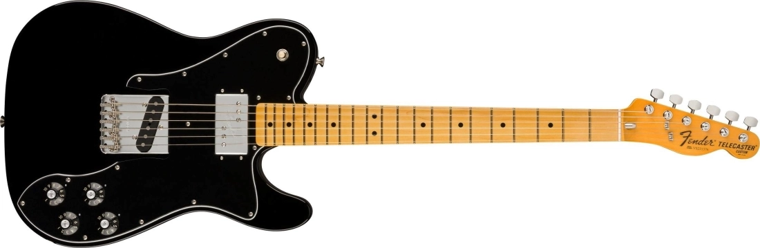 American Vintage II 1977 Telecaster Custom, Maple Fingerboard - Black