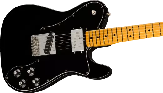 American Vintage II 1977 Telecaster Custom, Maple Fingerboard - Black