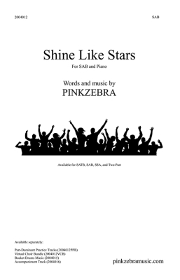 Pinkzebra Music - Shine Like Stars - Pinkzebra - SAB