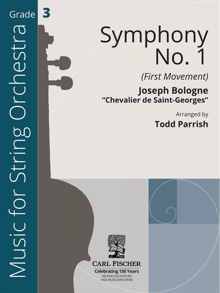 Symphony No. 1 - Bologne/Parrish - String Orchestra - Gr. 3