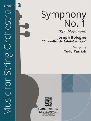 Carl Fischer - Symphony No. 1 - Bologne/Parrish - String Orchestra - Gr. 3