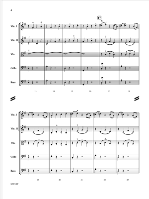 Symphony No. 1 - Bologne/Parrish - String Orchestra - Gr. 3