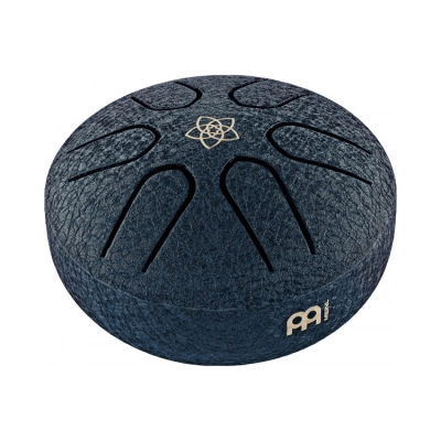 Meinl - Sonic Energy Pocket Steel Tongue Drum - Navy Blue Venus Flower