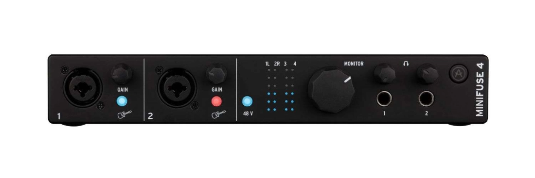 MiniFuse 4 Compact USB Audio Interface - Black