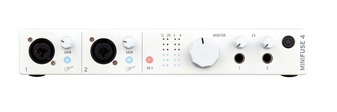 MiniFuse 4 Compact USB Audio Interface - White