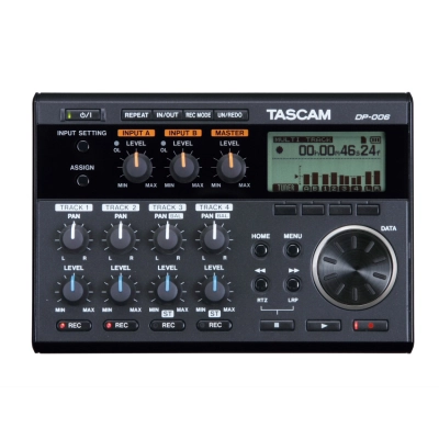 Tascam - DP-006 Digital Pocketstudio 6-Track Recorder