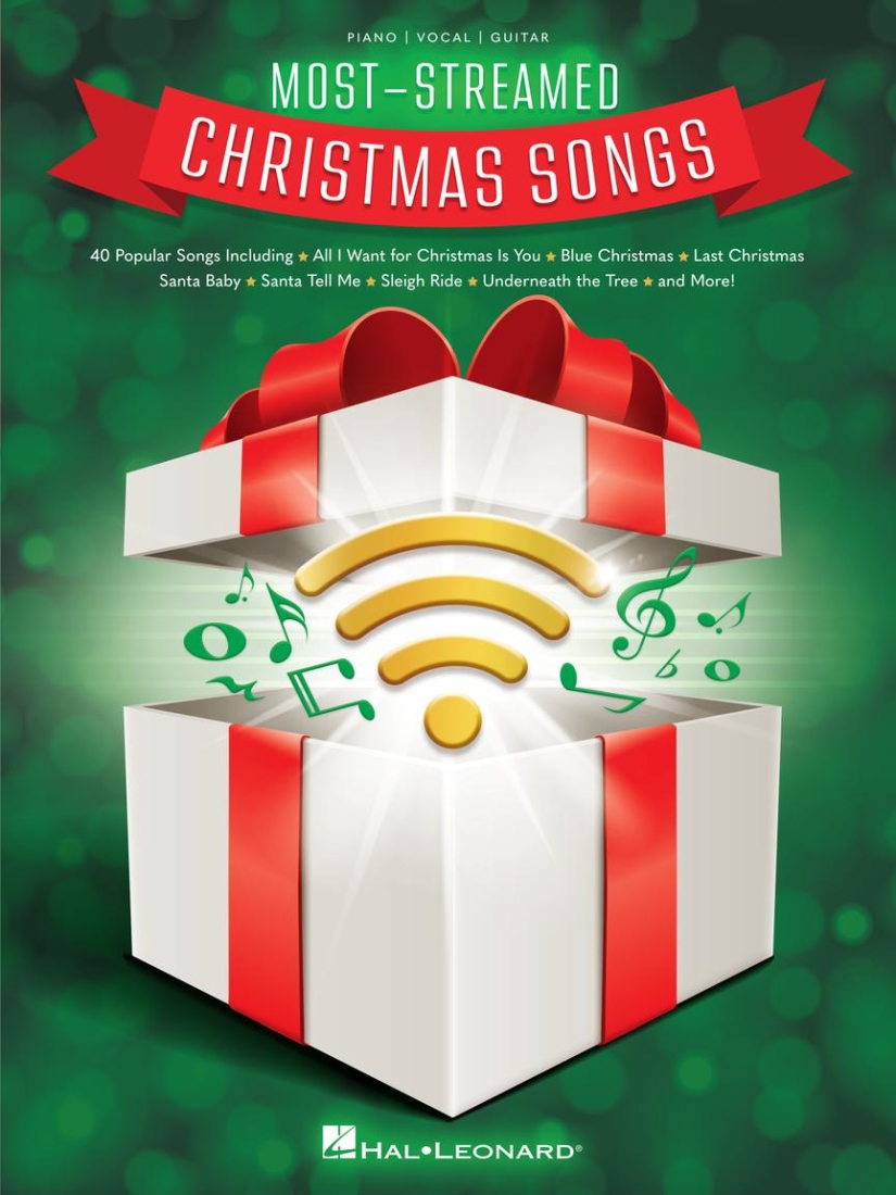 Most-Streamed Christmas Songs - Piano/Vocal/Guitar - Book