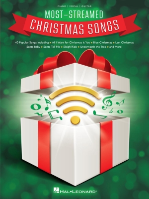 Hal Leonard - Most-Streamed Christmas Songs - Piano/Vocal/Guitar - Book