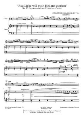Orchestral Excerpts for Flute - Baxtresser - Flute/Piano - Book
