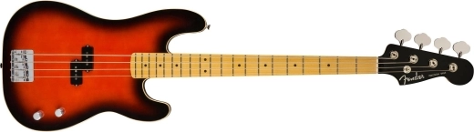 Aerodyne Special Precision Bass, Maple Fingerboard with Gigbag - Hot Rod Burst