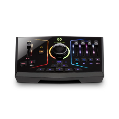 M-Game Dual USB Streaming Interface with RGB LED Lighting