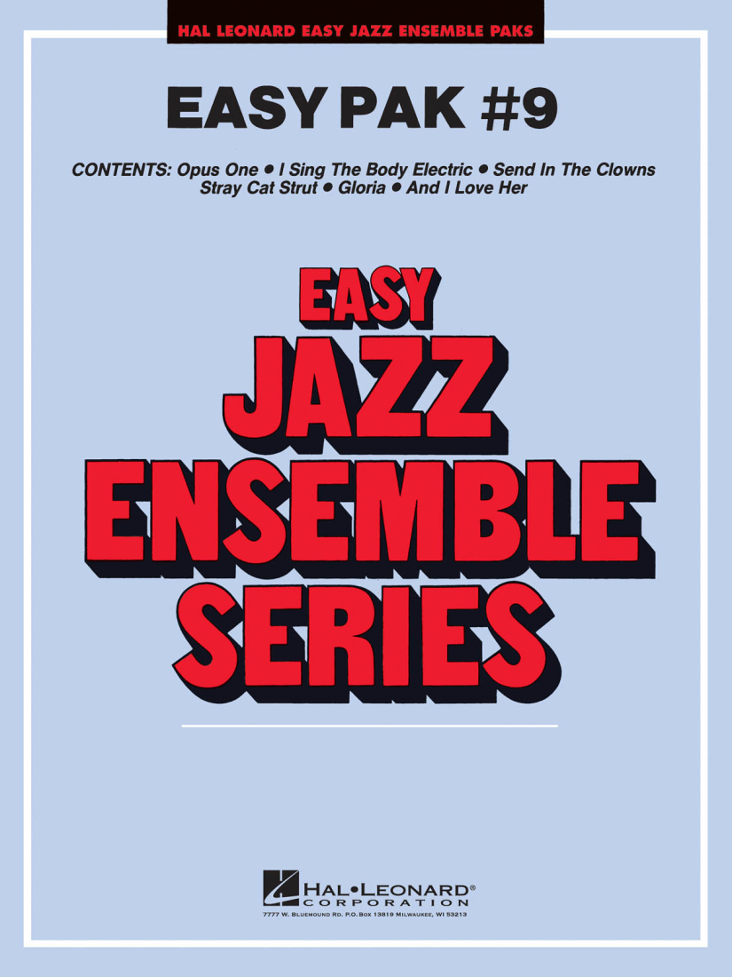 Easy Jazz Ensemble Pak #9 - Jazz Ensemble - Gr. 2