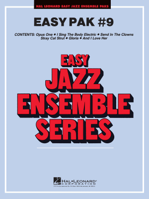 Hal Leonard - Easy Jazz Ensemble Pak #9 - Jazz Ensemble - Gr. 2