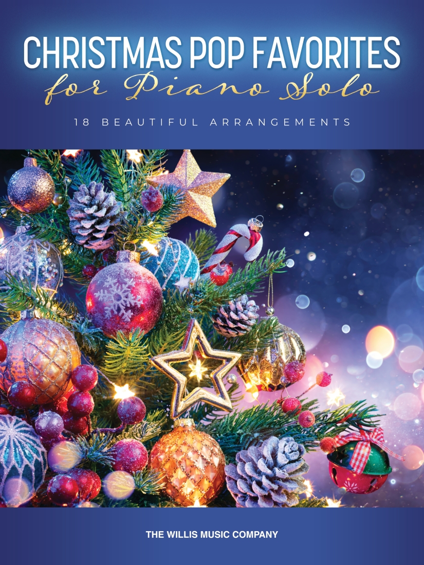 Christmas Pop Favorites for Piano Solo - Book