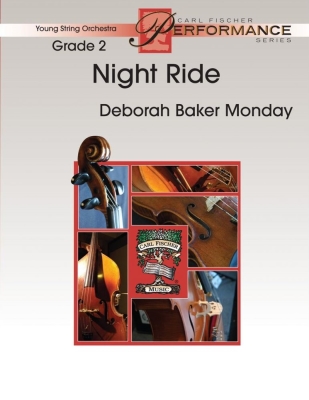 Carl Fischer - Night Ride - Baker Monday - String Orchestra - Gr. 2
