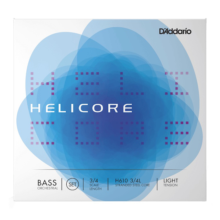 Helicore Orchestral 3/4 Single \'\'A\'\' Bass String - Light