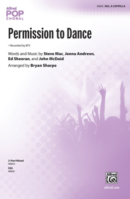 Alfred Publishing - Permission to Dance - BTS/Sharpe - SSA
