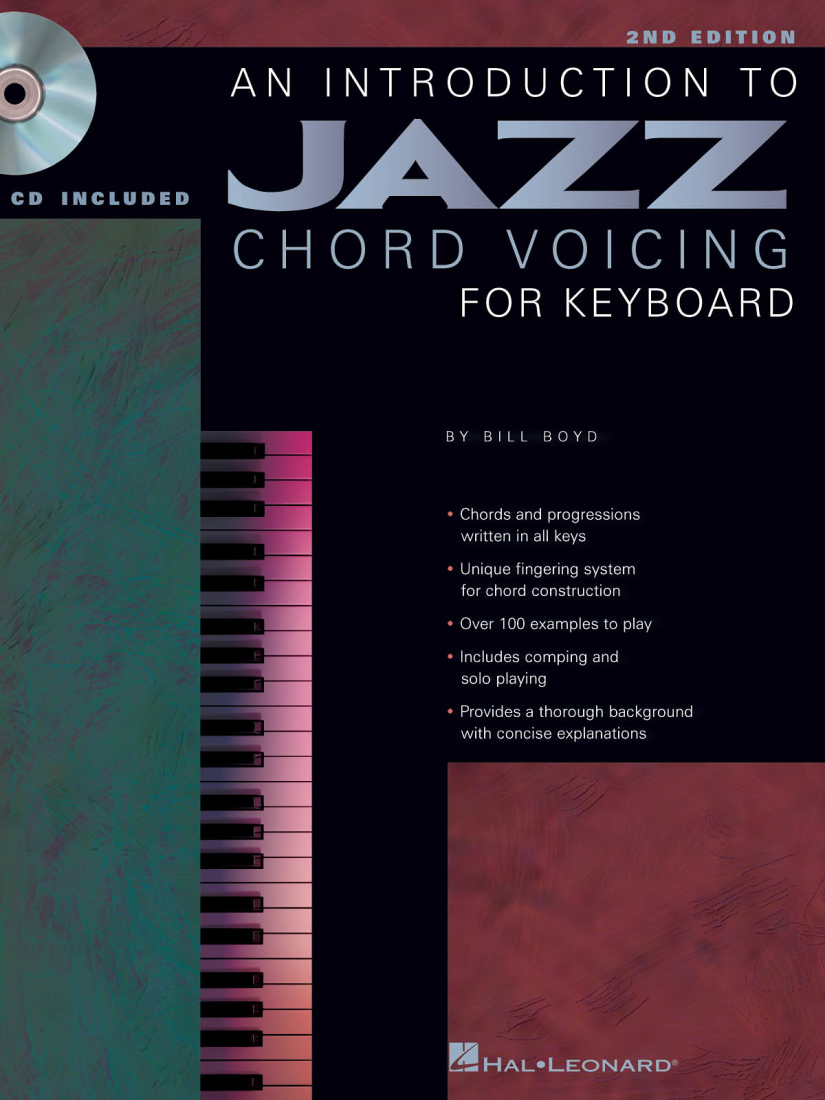An Introduction to Jazz Chord Voicing for Keyboard, 2nd Edition - Boyd - Piano - Book/CD