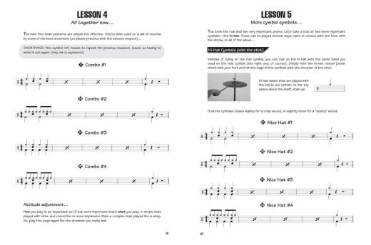 FastTrack Drums Method Book 1 - Mattingly/Neely - Drum Set - Book/Audio Online