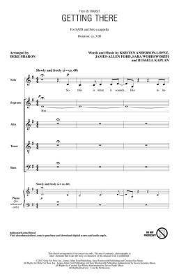 Getting There (From In Transit) - Sharon - SATB/Solo