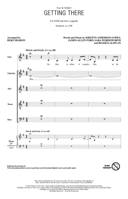 Getting There (From In Transit) - Sharon - SATB/Solo