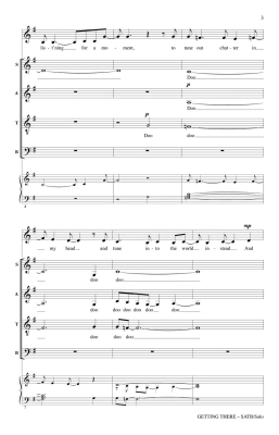 Getting There (From In Transit) - Sharon - SATB/Solo