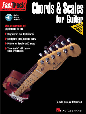 Hal Leonard - FastTrack Guitar Method - Chords & Scales - Book/Audio Online
