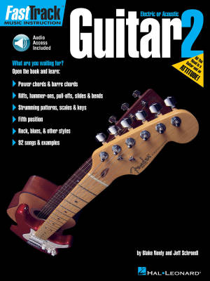 FastTrack Guitar Method Book 2 - Neely/Schroedl - Book/Audio Online