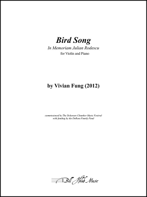 Bill Holab Music - Birdsong - Fung - Violin/Piano - Book