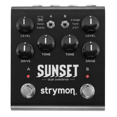 Strymon - Sunset Dual Overdrive Pedal - Midnight Edition