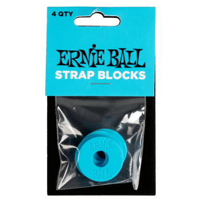 Ernie Ball - Strap Blocks 4 Pack - Blue