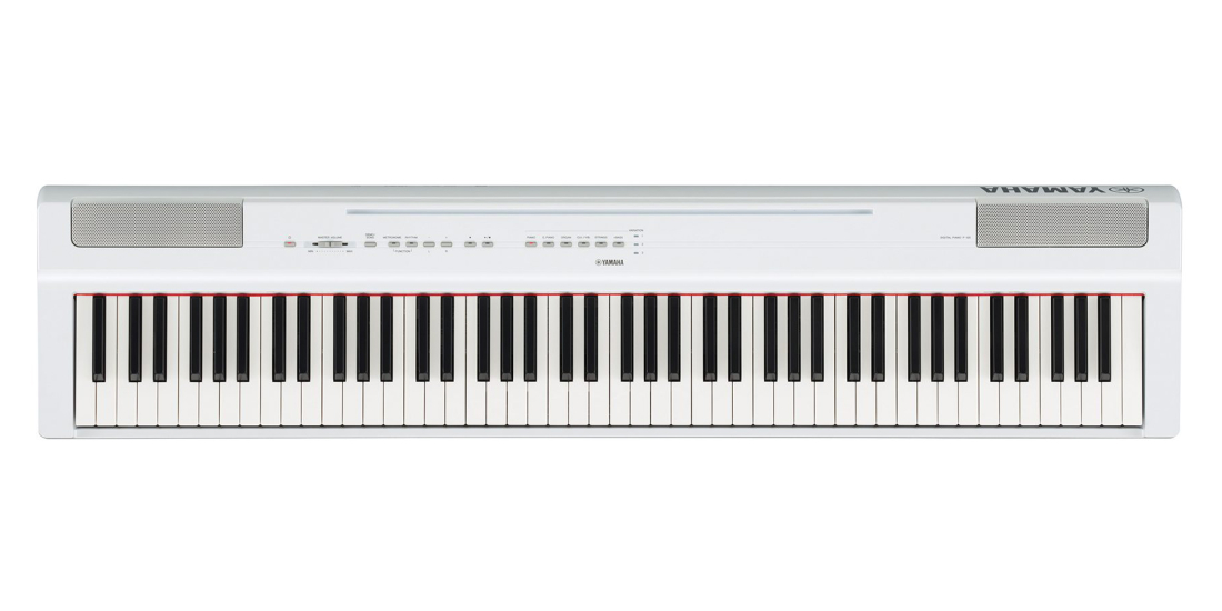 P-125a Compact 88-Key Digital Piano with Speakers - White
