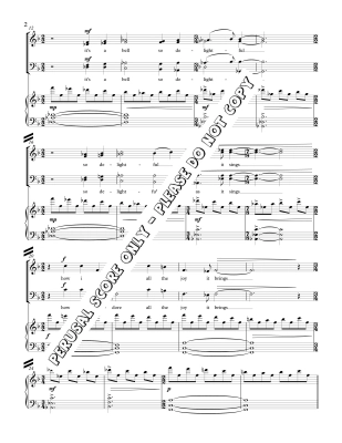 Joy Will Lead You - Beatch - SATB